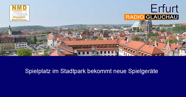 Erfurt - Spielplatz im Stadtpark bekommt neue Spielgeräte